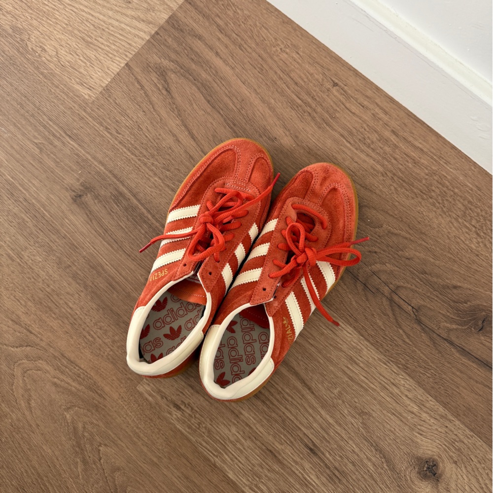 Adidas Orange Suede Spezials